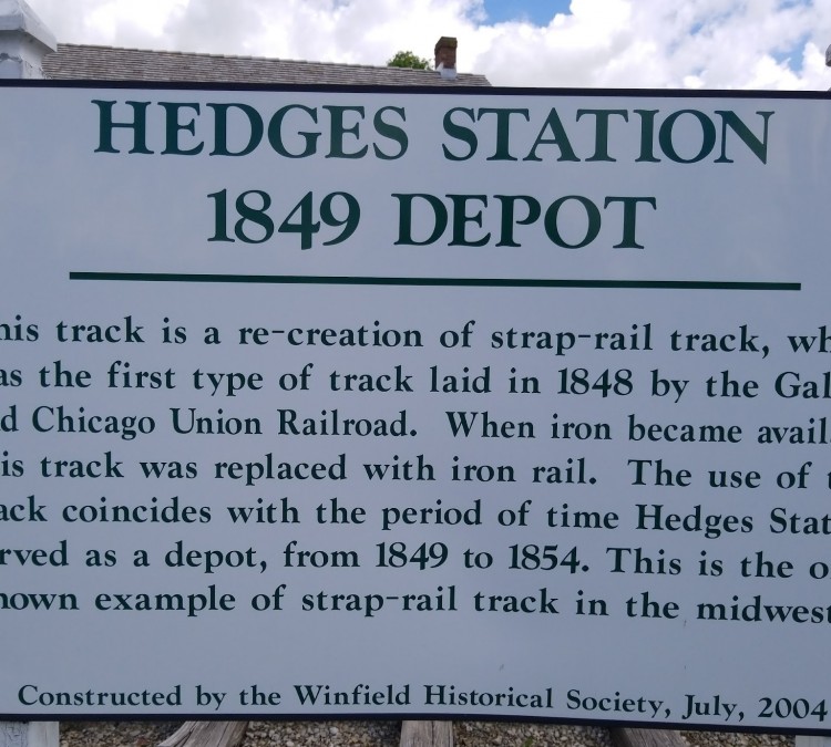 Hedges Station Museum (Winfield,&nbspIL)